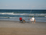 Fishing on Topsail Island